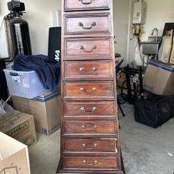 Solid Wood Tall Dresser Free