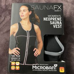 Women’s Neoprene Sauna Vest. NEW WITH TAGS