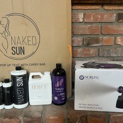✨ Pro Spray Tan Kit ✨ $500 OBO  (Orange)