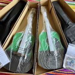 1 (one) NEW RANDY JACKSON STUDIO SERIES ACOUSTIC GUITAR GREEN *l‼️ Price Os For 1 ‼️ The ONLY 2 You Can find Anywhere ‼️