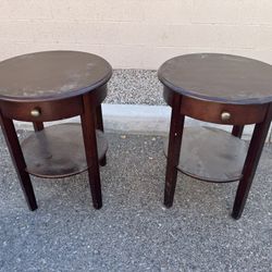Two End Tables 