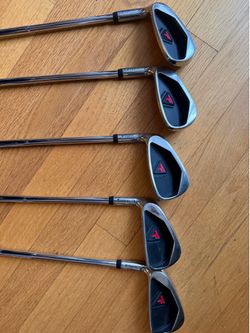 Top Flight left hand irons used 6,7,8,9,W