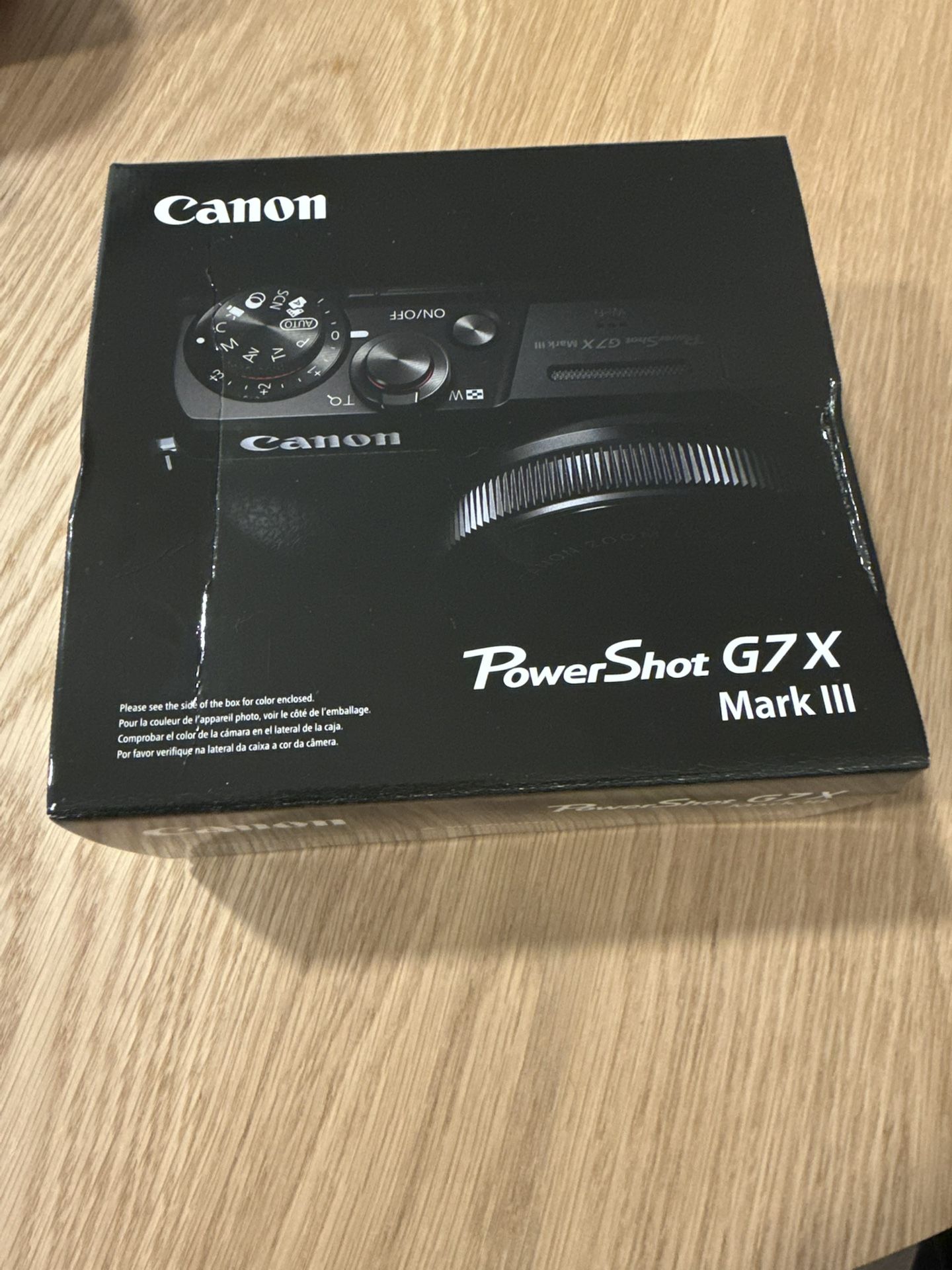 Canon g7x mark III