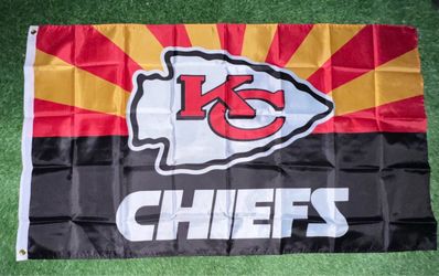 Kansas City Chiefs flag size 5’x3’