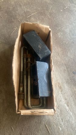 3” blocks with u Bolts