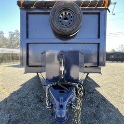 DUMP TRAILER 8x12x4