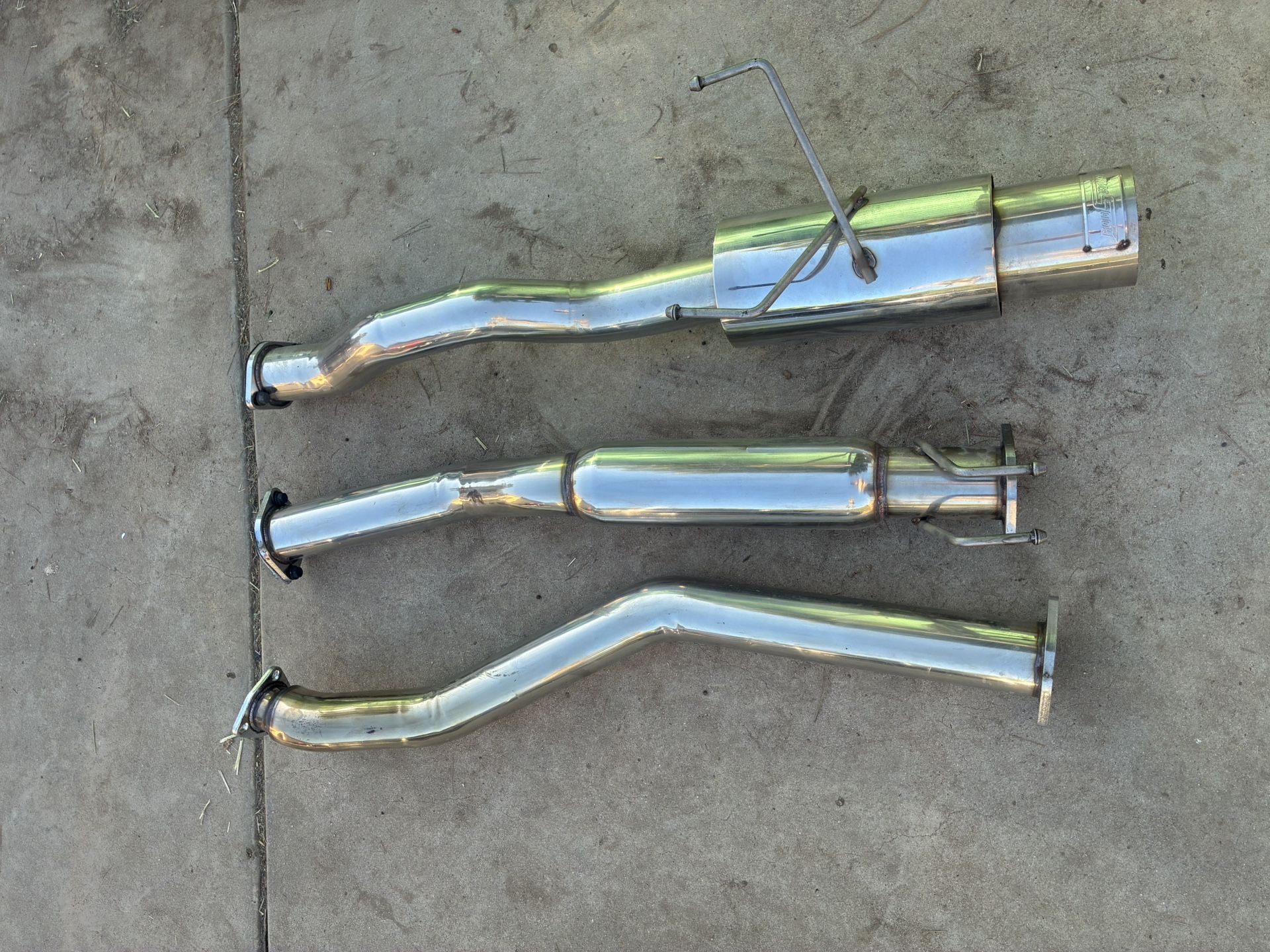 2001-2005 civic ex cat back exhaust godsnow