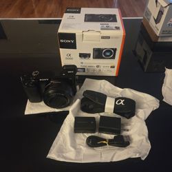 Sony A6000 with kit lense