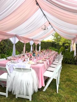 Tent & draping party supplies