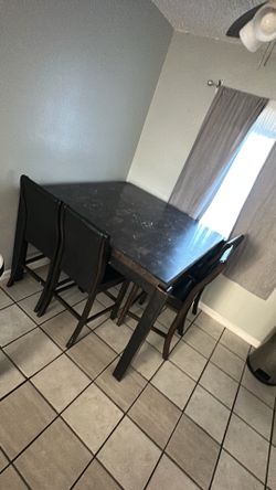 Marble dining table
