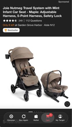 Joie Nutmeg Travel system