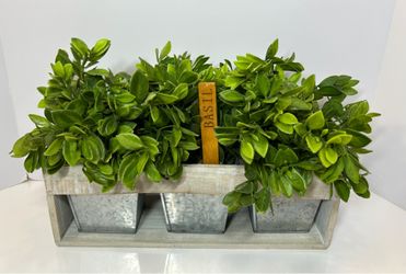 Faux plant basil