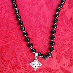 Collar. Osidiana Con Plata 925