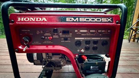 Honda EM5000SX Home and Worksite Generator (OBO)
