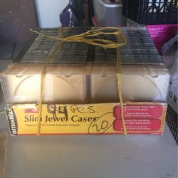 SLIM CD Jewel cases