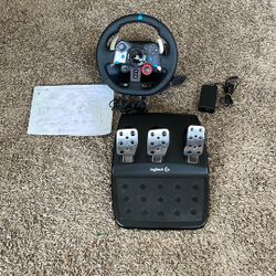 G29 Sim racing Wheel and Pedal setup