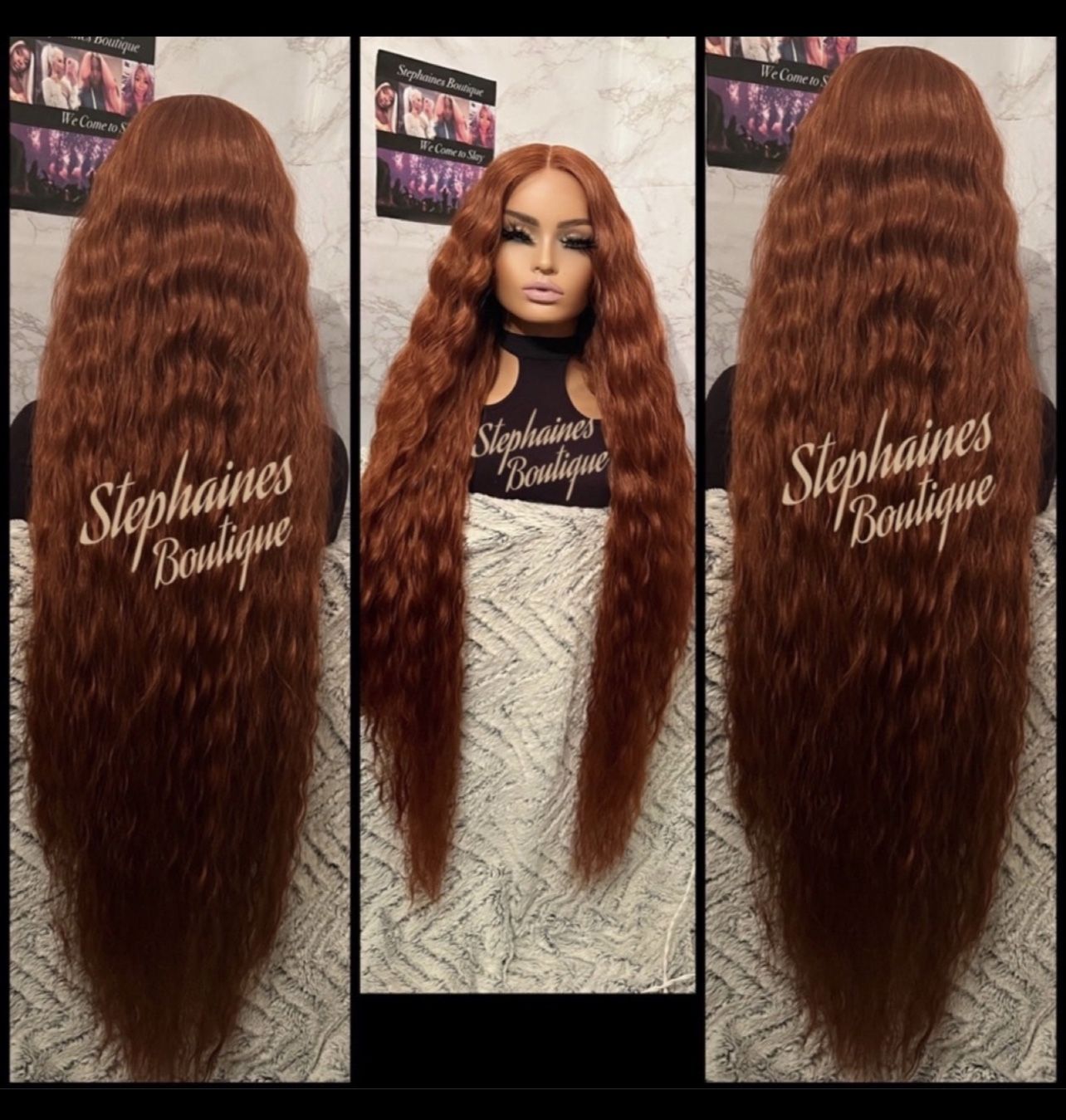 Human Hair Blended Lace Front Wig