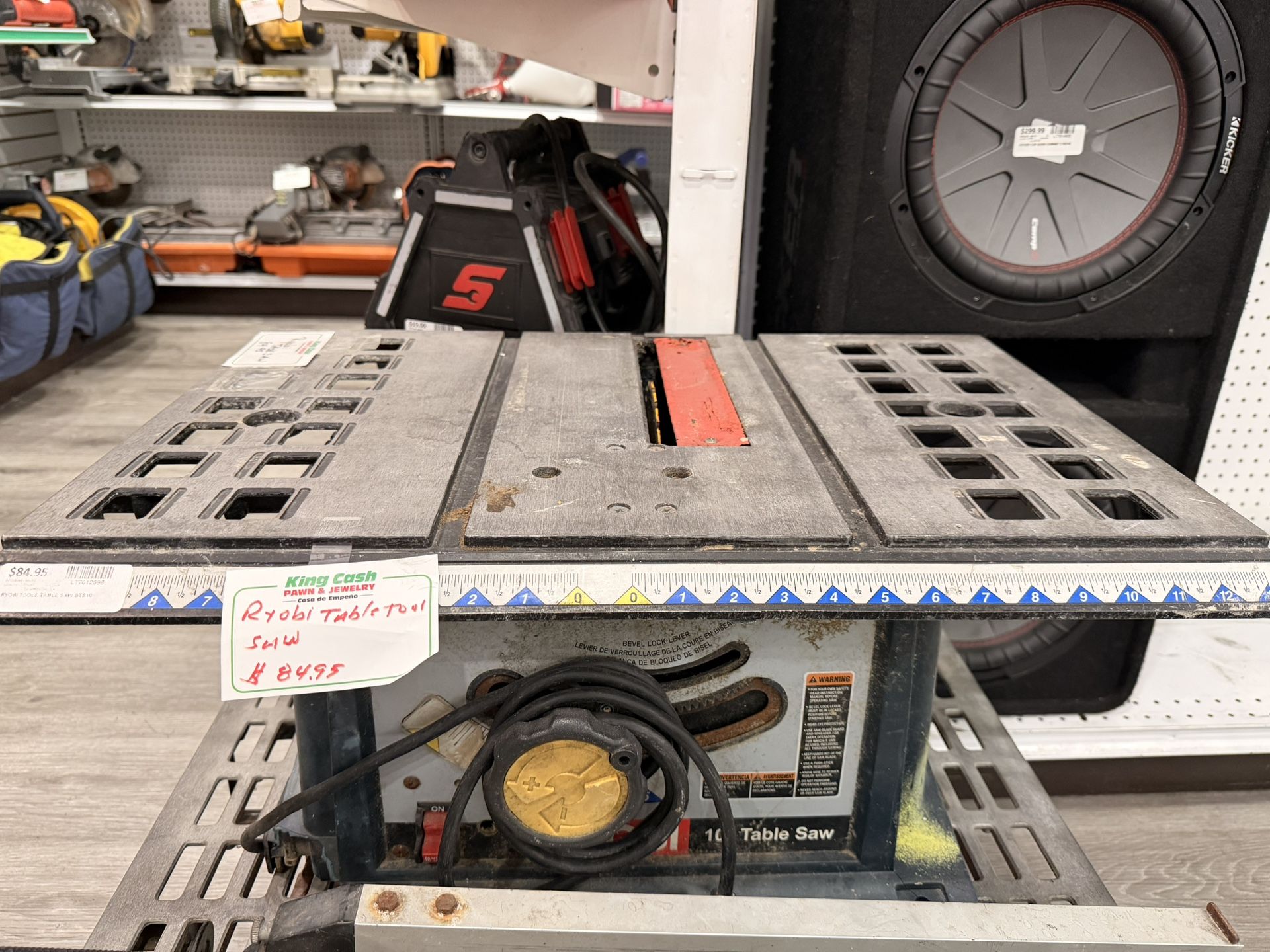 Ryobi Table Saw BTS10 For Sale 