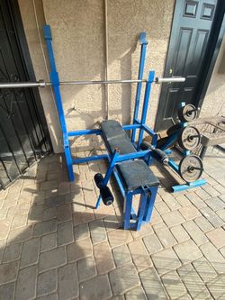 Bench press set
