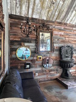 Ornate large matching mirrors