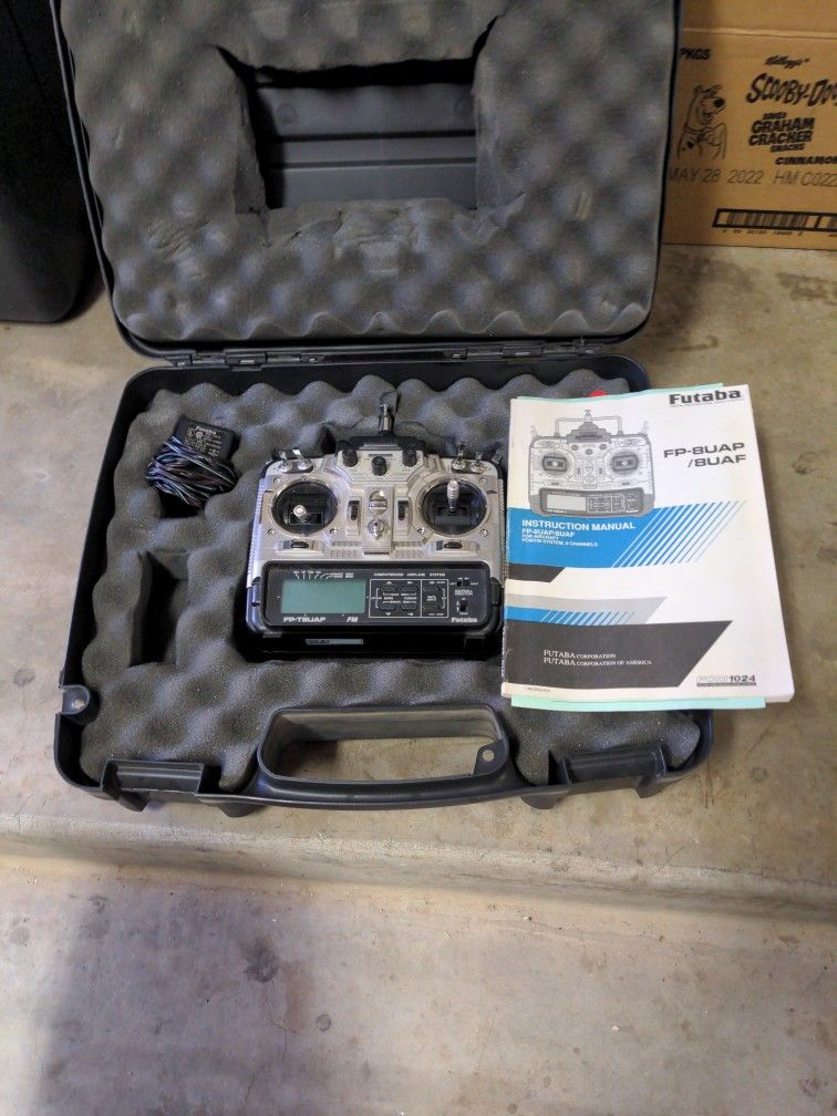 Futaba Fm Rc Transmitter 8 Ch With 2.4 Ghz Module