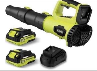 Leaf Blower Cordless Comes With 2 Batteries! Brand New