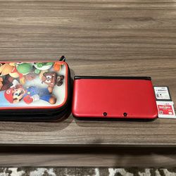 Nintendo 3DS XL + Case And Games 