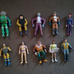 Real Ghostbusters Action Figure Lot Kenner Vintage