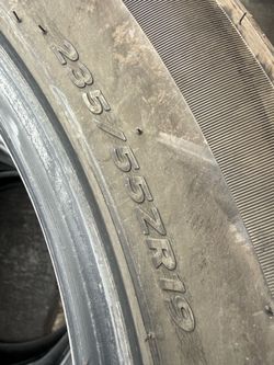 235/55/19 Hankook (4 Tires) $100.00/ All 4