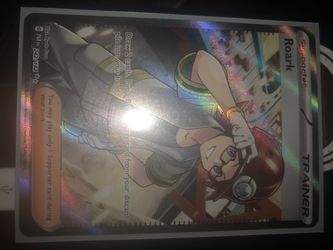 Pokémon TCG Roark Supporter Trainer Holo Card 242/182