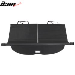 Fits 2023-2024 Honda Pilot Retractable Rear Trunk Cargo Cover Luggage Shade Black