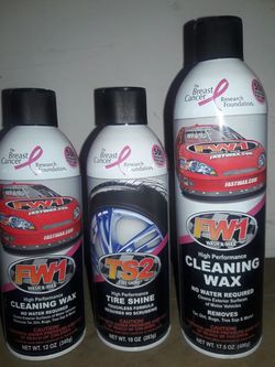 Car cleaning supplies