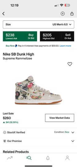 Nike Dunk SB Supreme High “Rammellzee”
