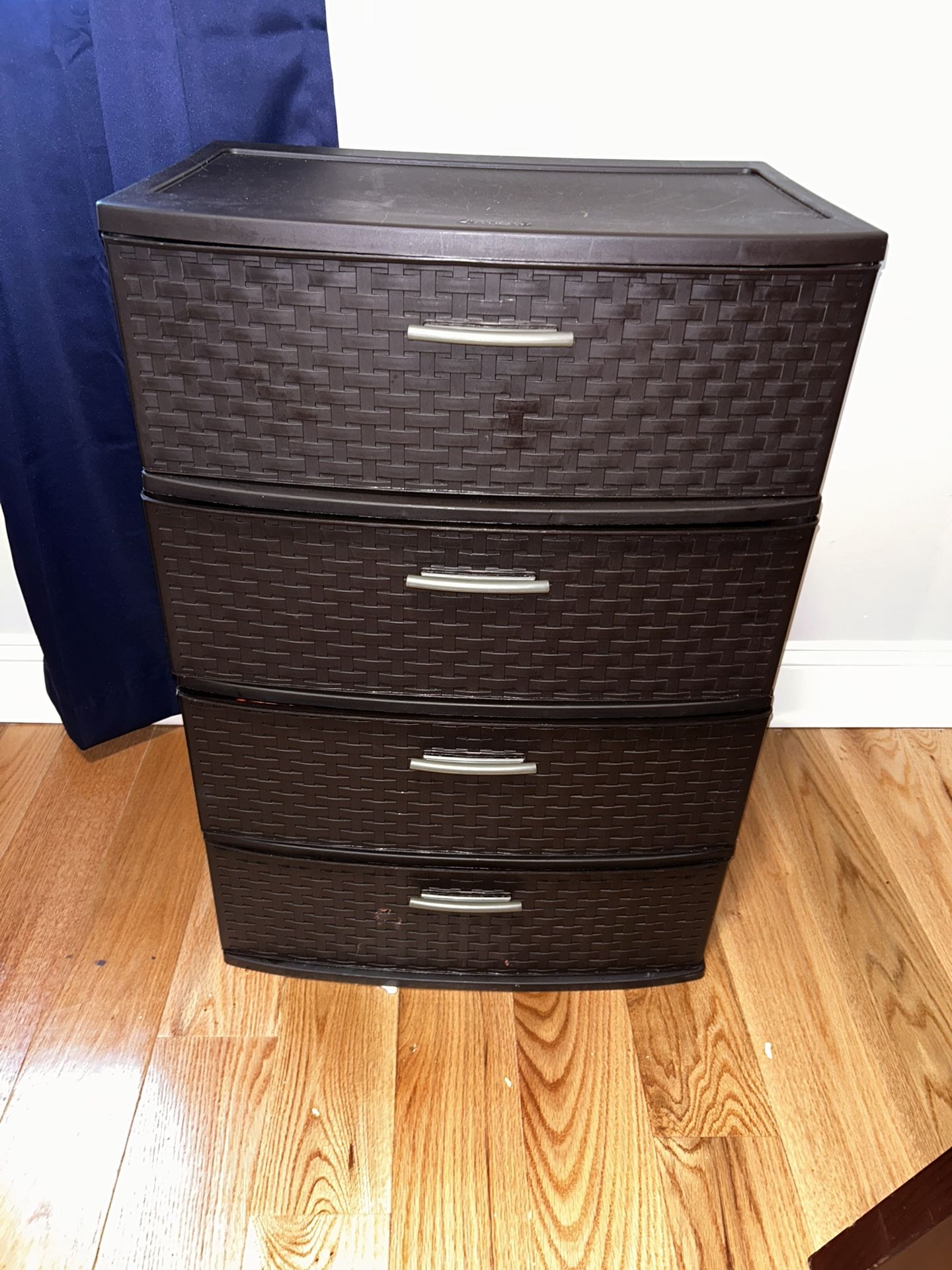 4 Drawer Plastic Storage Bin