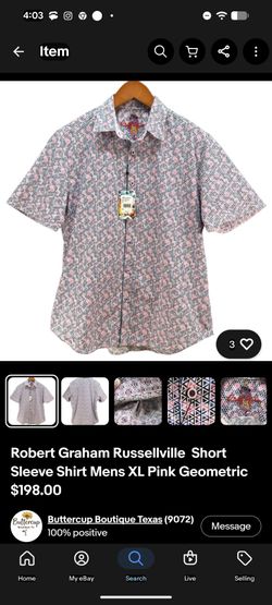 Robert Graham Short Sleeve Button Down