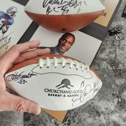 Autographed  NFL  player memorabilia