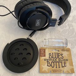 Guitar Slide Bottle Feedback Buster Headphones