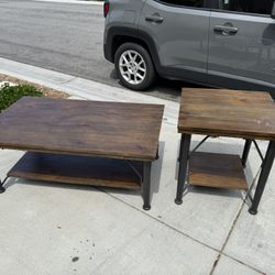 Table & End Table Combo