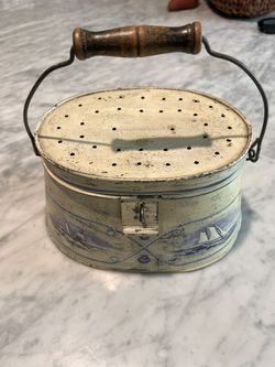 Vintage 1890’s Bait Tin
