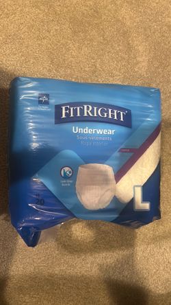 Medline FitRight Adult Pull-Up Underwear , Size L