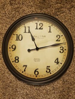 Sterling & Noble clock