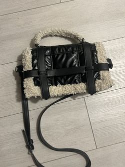 Zara Fake Fur Purse  Never Worn 