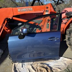 2012-16 Subaru Impreza Drivers front door OPEN TO OFFERS! Color code: J8U