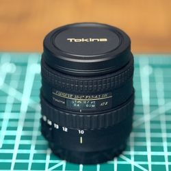 Tokina 10-17mm f/3.5-4.5 AT-X 107 AF DX Fisheye Lens for Canon