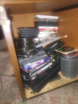 Collection of over a thousand rare and well kept DVDs in a medieval chest nevertheless