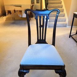 Hardwood Dining Chairs (4)