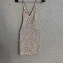 Pink sequin Dress 