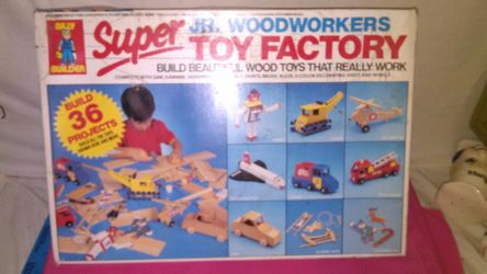 Super Jr woodworker's toy factory