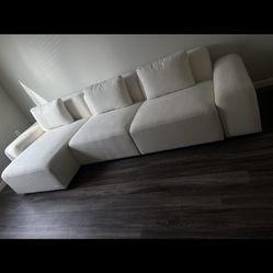 Modern Cream Sectional Sofa 