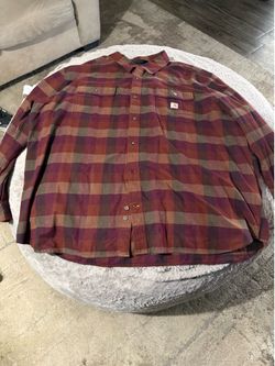Carhartt flannel size 4xl